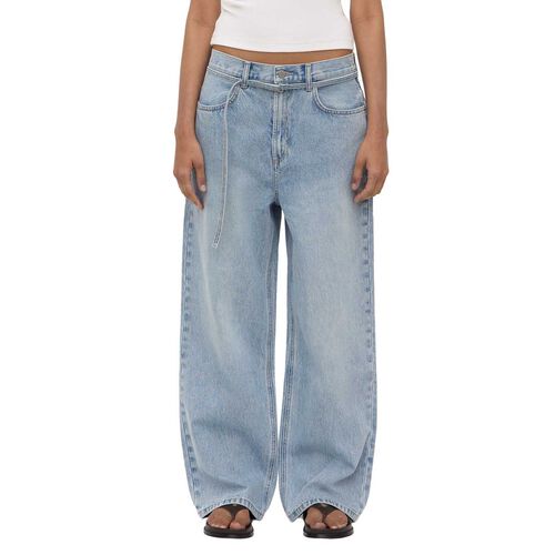 Assembly Label Loose Fit Jean Mid Stone Wash